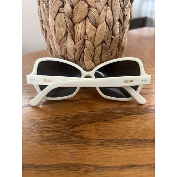 Celine White Butterfly Sunglasses CL400751 25c 56-14-145 - Picture 4 of 11